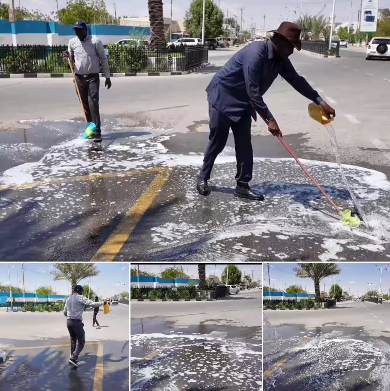 Garowe Residents Volunteering